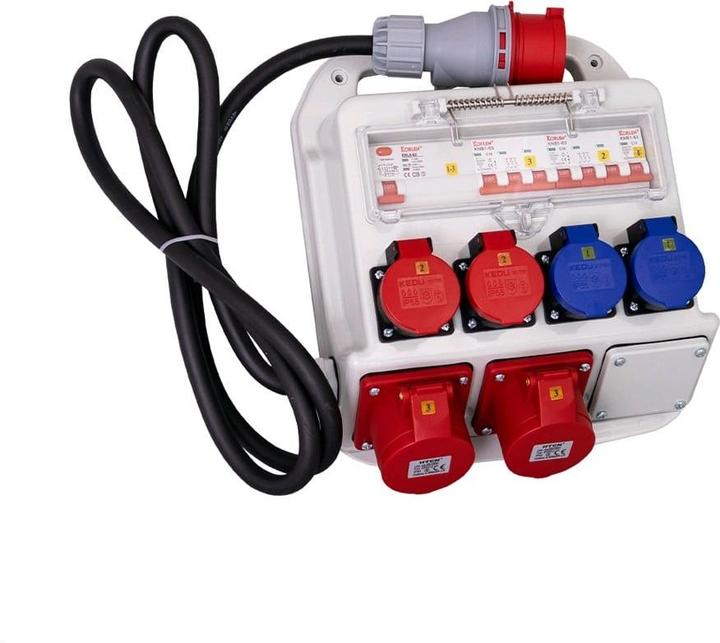 Image du produit Ekström Distribution d'électricité sur les chantiers (2 x, Type 13, Type 25)