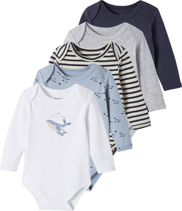 Produktbild Vertbaudet Bio-Kollektion: 5er-Pack Baby Schlupfbodys Oeko-Tex (80)