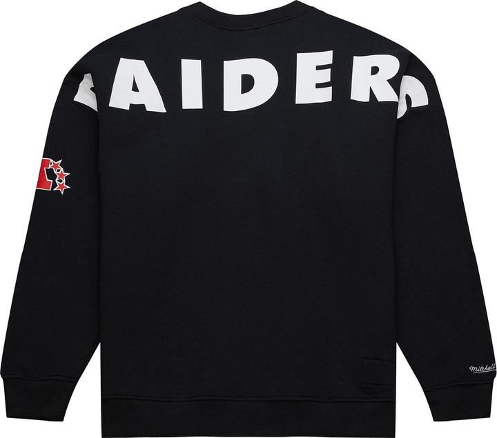 Produktbild Mitchell & Ness BACKPRINT Pullover Oakland Raiders - XL (XL)