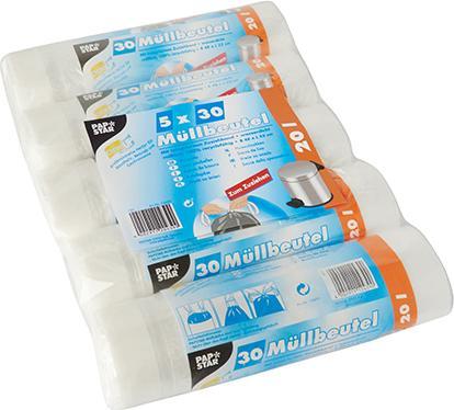 Papstar Müllbeutel (150 x, 20 l)