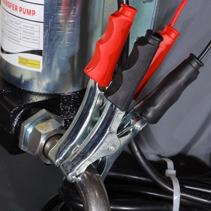 Actual product image Wiltec 120l mobile tank system 12V pump fuel tank diesel filling station