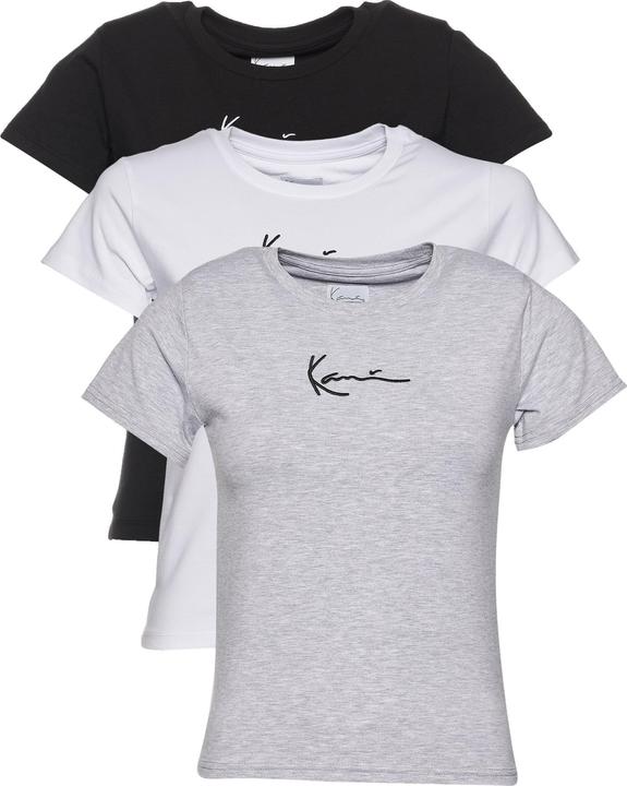 Image du produit Karl Kani KW234-057-4 Small Signature 3-Pack Essential Tight Tee - 126907 (S)
