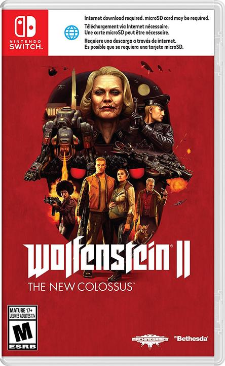 Immagine prodotto Bethesda Wolfenstein II: Il nuovo colosso (Switch, IT)