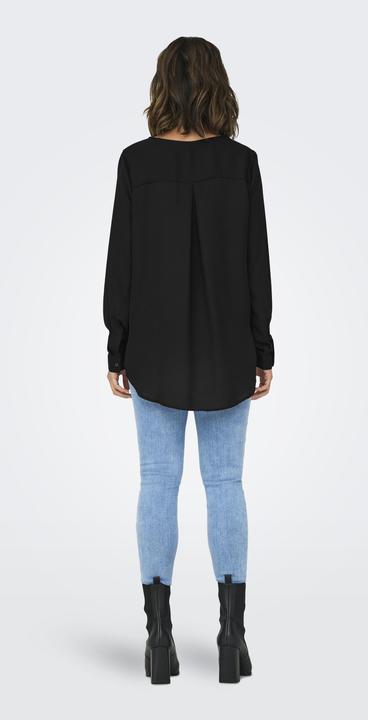 Image du produit Only Coupe décontractée Col de chemise Manches avec bouton Chemise (S)