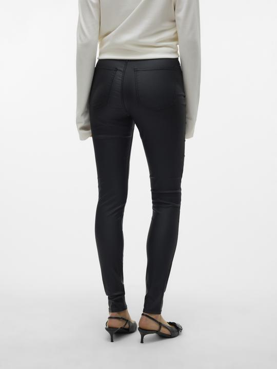 Image du produit Vero Moda VMLOA HR SKINNY COATED ZIPPER PANT EXC Pantalon (30)