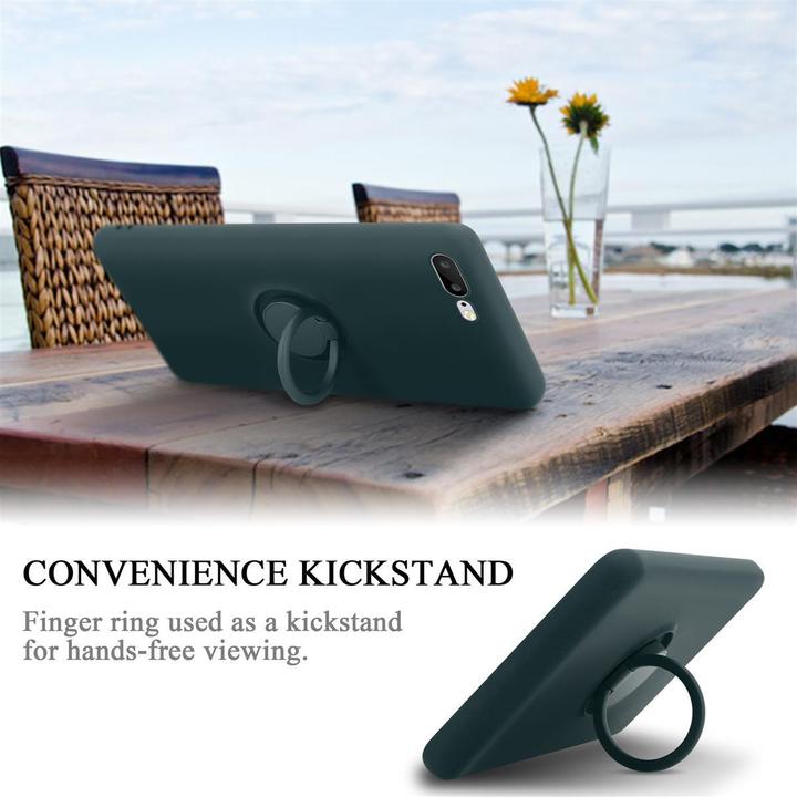 Produktbild Cadorabo TPU Liquid Ring Silicone Case Hülle (Apple iPhone 7 Plus, Apple iPhone 7s Plus)