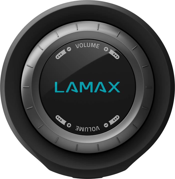 Actual product image Lamax Sounder2 Max Stereo Portable Speaker Black (20 h, Electrical connection)