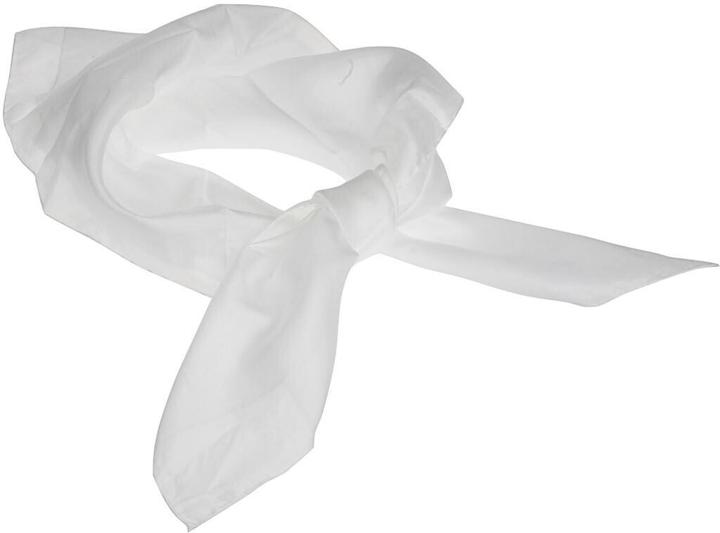 Image du produit Creativ Company Seidenschal 90 x 90 cm, 1 Stück, Weiss