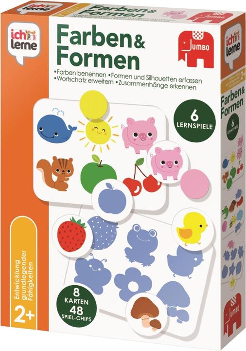 Actual product image Jumbo I learn shapes & colors (German)