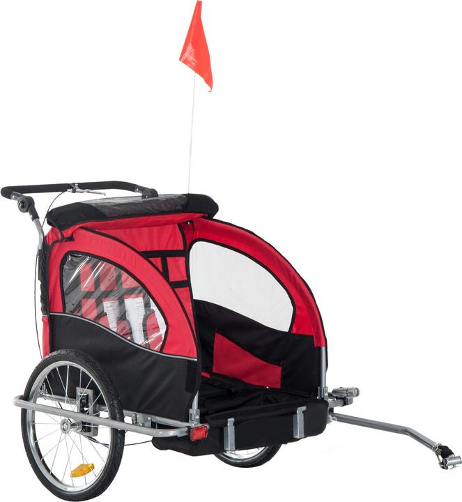 Produktbild Homcom Kinderanhänger mit Staufach