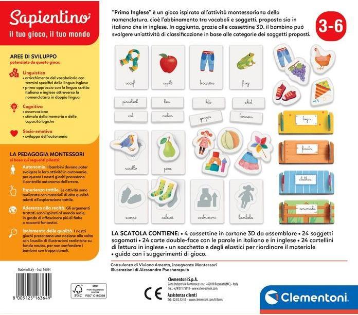 Actual product image Clementoni 16364 (English)