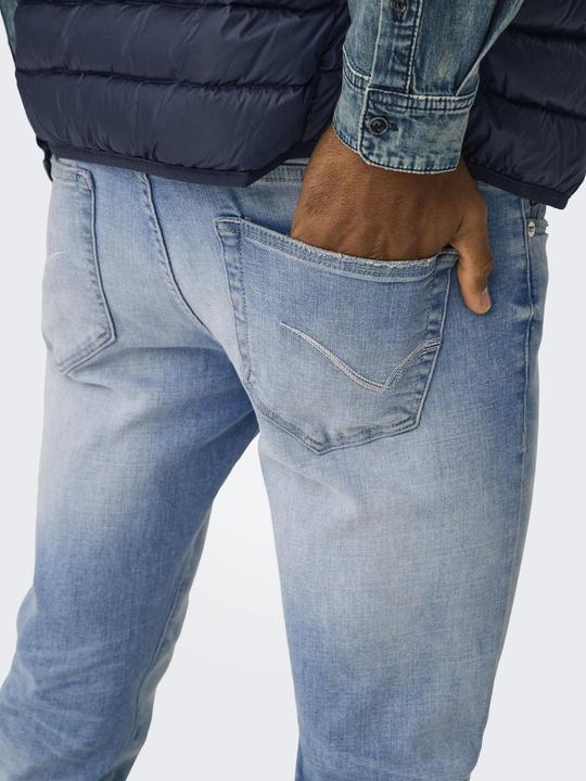 Produktbild Only & Sons ONSWEFT Mittlere Taille Normal geschnitten Jeans Slim Fit Jeans (W29/L34)