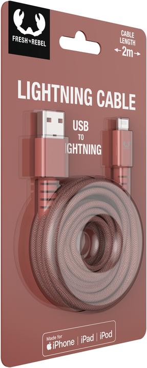 Image du produit Fresh'N Rebel USB A - Lightning (2 m, USB 3.2 Gen 1, 15 W)