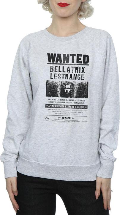 Actual product image Womens/Ladies Wanted Bellatrix Lestrange Sweatshirt (M)