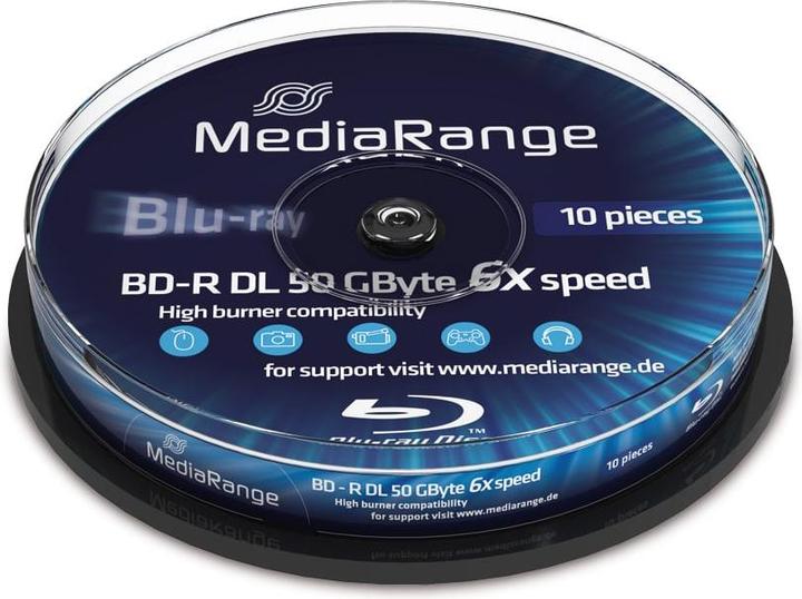 Immagine prodotto MediaRange Bd-R (10 x)