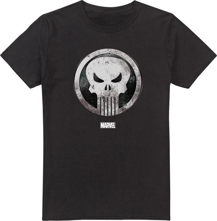 The Punisher Worn Skull TShirt