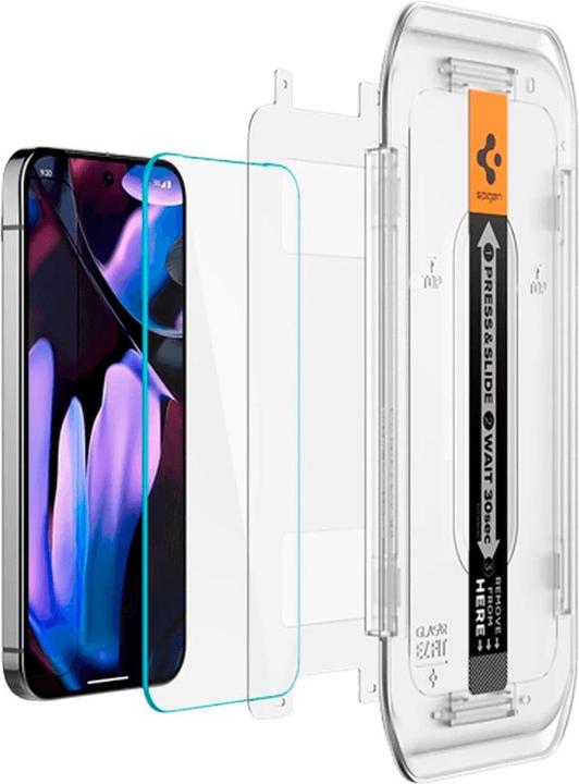 Immagine prodotto Spigen Proteggi schermo in vetro temperato EZ Fit Google Pixel 9 Pro XL 2-Pack (2 Pezzo/i, Google Pixel 9 Pro XL)