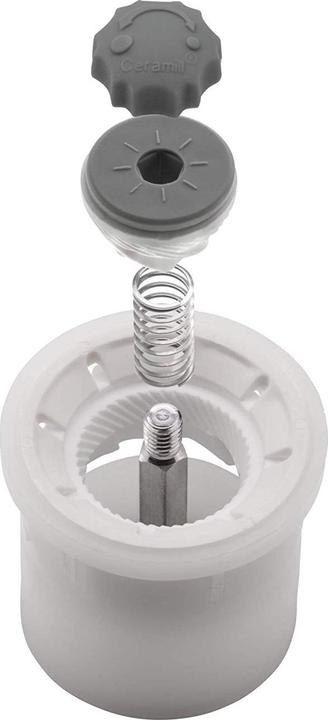 Produktbild WMF Elektrische Mühle 21cm Salz- und Pfeffermühle Keramikmahlwerk Kunststoff (Pfeffer, Salz)