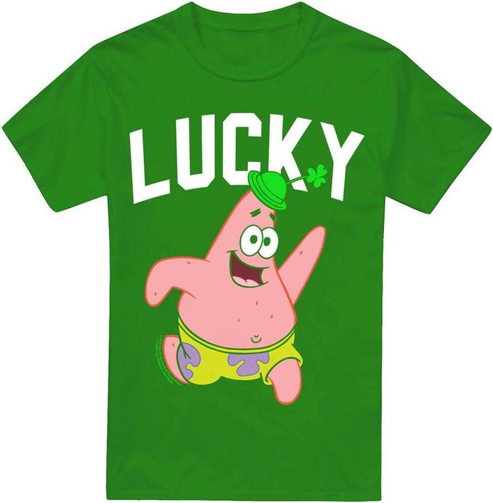 Spongebob Squarepants Lucky TShirt St PatricksTag