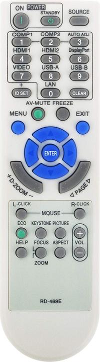 NEC Remote RD-469E-H (Device-specific remote control)