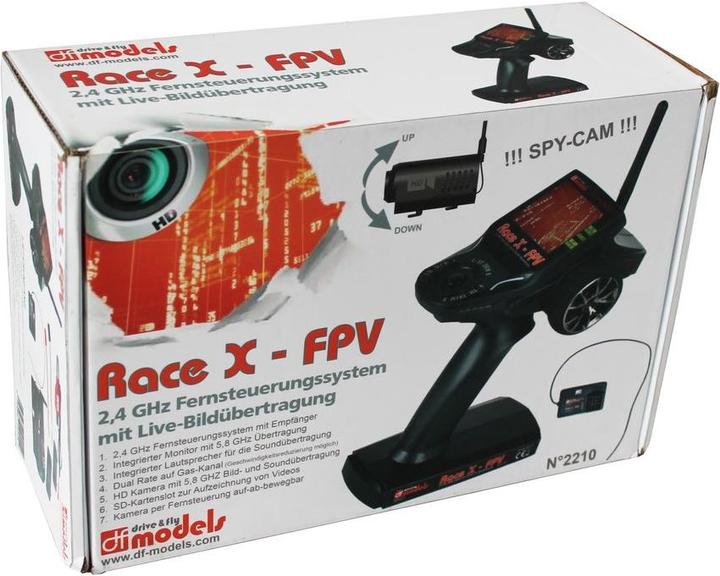 Produktbild Race X Car FPV Set mit 5.8GHz Bildübertragung