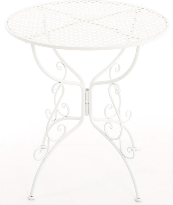 Produktbild Swisshandel24 Tisch Amanda, weiss (70 cm)