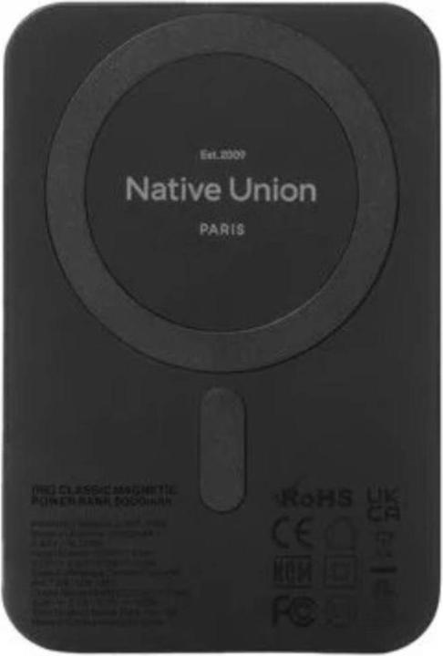 Actual product image Native Union ReClassic Magsafe Power Bank (5000 mAh, 15 W, 15 Wh)