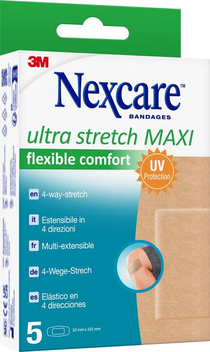 Produktbild 3M Ultra Stretch MAXI Flexible Comfort 50x101mm (5 x)