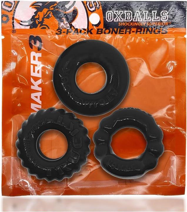 Produktbild Oxballs Bonemaker - 3-pack Boner Cockring Kit