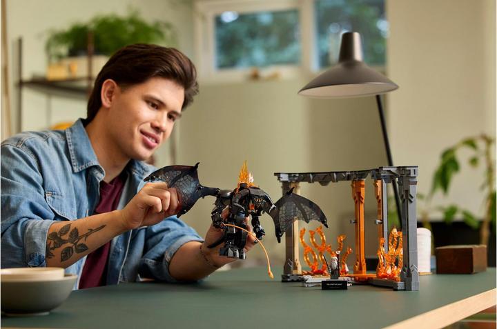 Immagine prodotto LEGO Il Signore degli Anelli: fermalibro Balrog (10367, LEGO Il Signore degli Anelli)