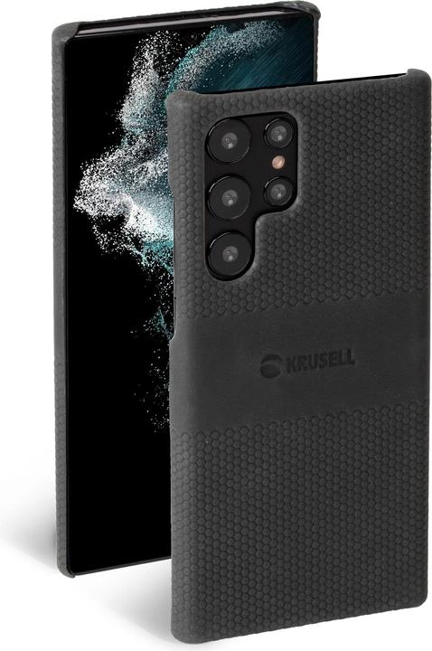 Image du produit Krusell Housse en cuir pour Samsung Galaxy S22 Ultra Noir Vintage (62466) (Samsung Galaxy S22 Ultra)
