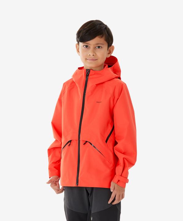 Immagine prodotto Quechua Wanderjacke MH900 Kinder Gr. 122–170 wasserdicht Wandern orange (6, 7, 8)
