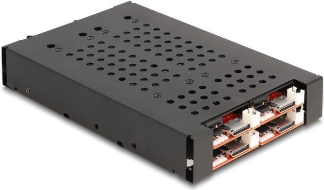 Produktbild Delock 3.5? Wechselrahmen für 4 x M.2 NVMe SSD mit OcuLink S