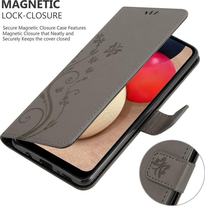 Immagine prodotto Cadorabo Copertina del libro di fiori (Samsung Galaxy A02s)