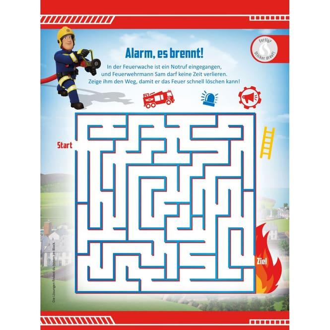 Actual product image Panini Fireman Sam: 1001 stickers: stickers - puzzles - colouring in