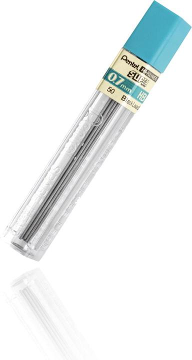 Immagine prodotto Pentel Mina di matita meccanica HI-POLYMER SUPER, grado di durezza: B (Mine di ricambio, Nero, 0.70 mm)
