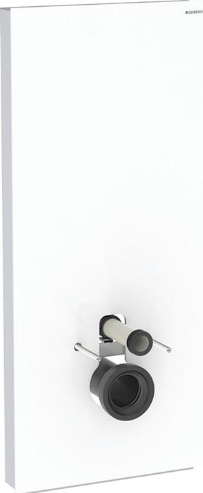 Actual product image Geberit Monolith PLUS sanitary module for wall-mounted toilet, 114cm, water connection center back