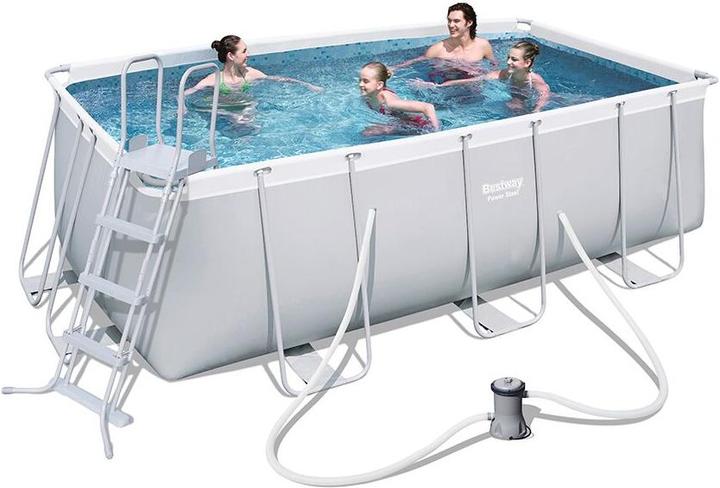 Produktbild Bestway Rectangular Frame Pool (412 x 201 x 122 cm)