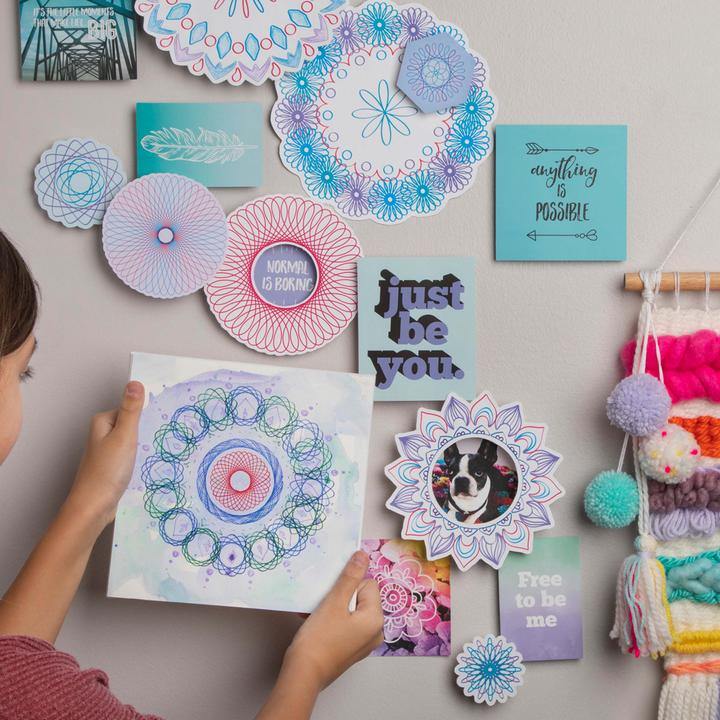 Actual product image Dante Spirograph Mandala