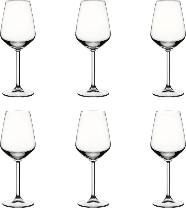 Image du produit Pasabahce Allegra Verre à vin ml - er SET (35 cl, 6 Verres, Set de verres à vin)