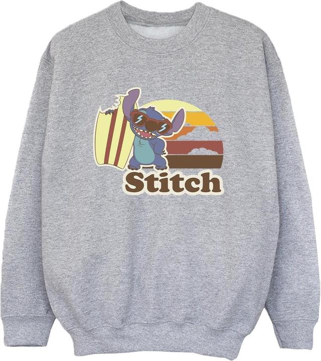 Disney Lilo And Stitch Bitten Surfboard Sweatshirt Jungen