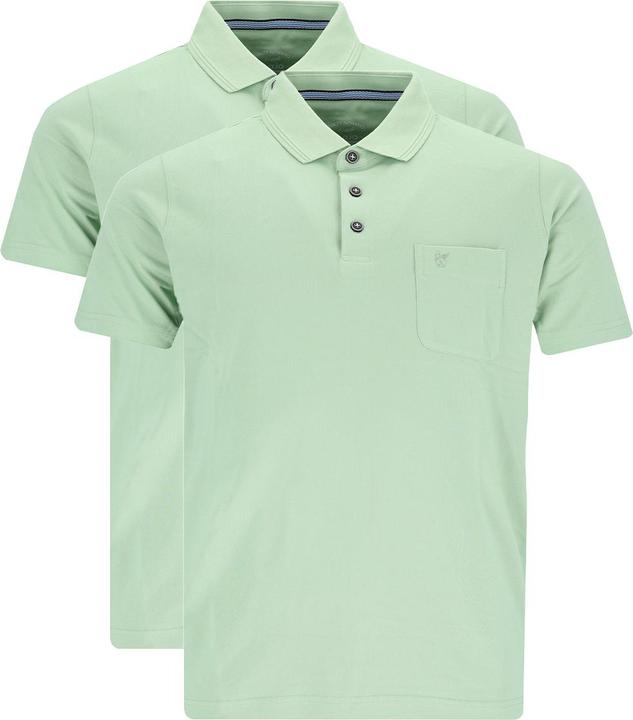 Hajo 2er Pack Pique Poloshirt (50, M)