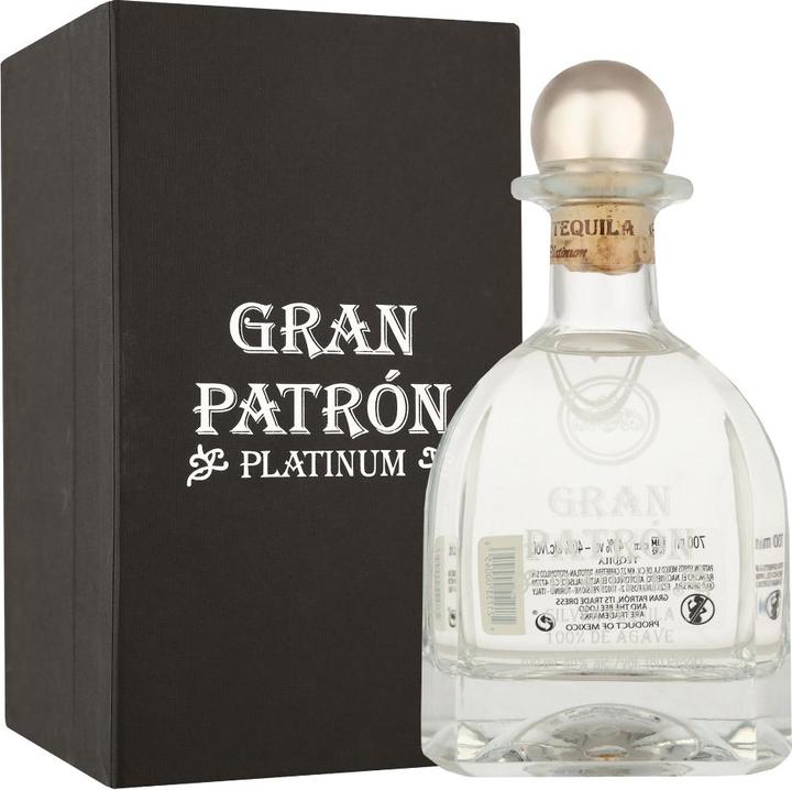 Patrón Spirits Company Tequila Gran Patron Platinum pur agave