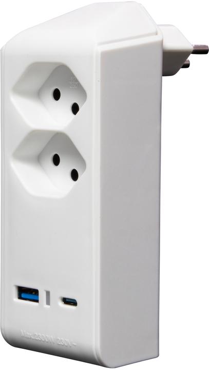 Image du produit Brennenstuhl Fiche de dérivation cleverLINE (Type 13, 2 x)