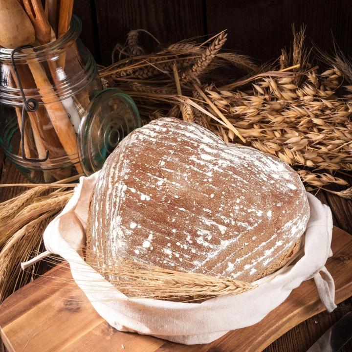 Actual product image Westmark Set proofing basket heart shape with cover 22 x 23.5 x 6.5 cm
