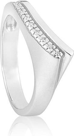 Produktbild Breuning RING - BRILL. 0,072 Ct. H/si (58, 750/18 K Gold)