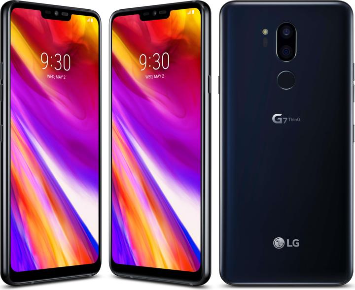 LG G7 (64 GB, Nero, 6.10", Doppia SIM Ibrida, 16 Mpx, 4G)