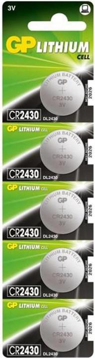 Produktbild GP Batteries Lithium Cell (5 Stk., CR2430, 300 mAh)