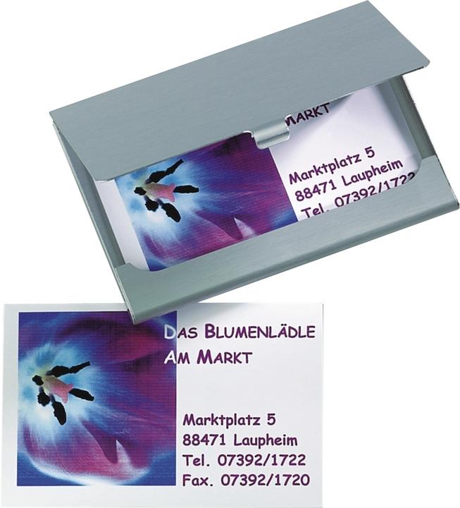Image du produit Sigel Etui pour cartes de visite (A8)