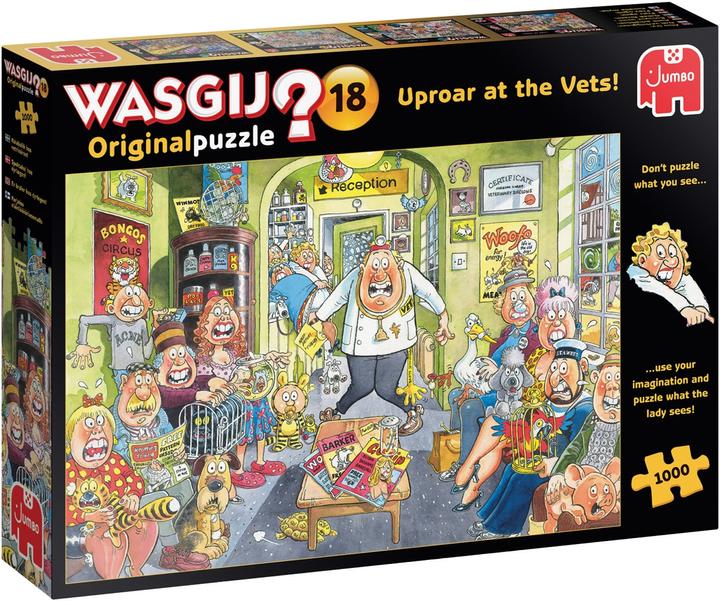Actual product image Jumbo Puzzle Wasgij Original 18 (1000 pieces)
